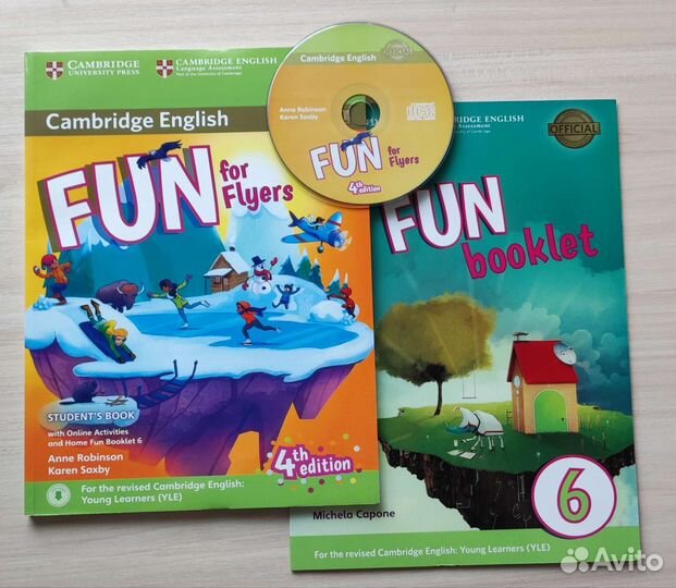 Fun for Flyers+CD новый комплект