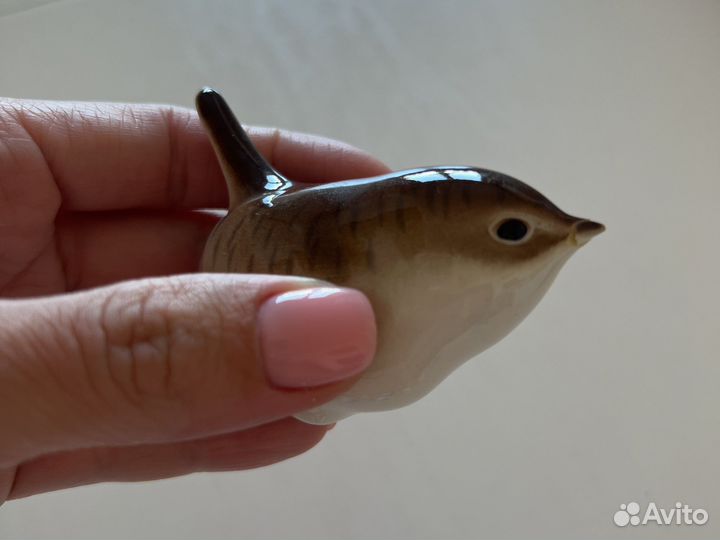 Фарфоровые статуэтки лфз птицы