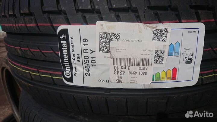 Continental ContiPremiumContact 6 245/50 R19 101Y