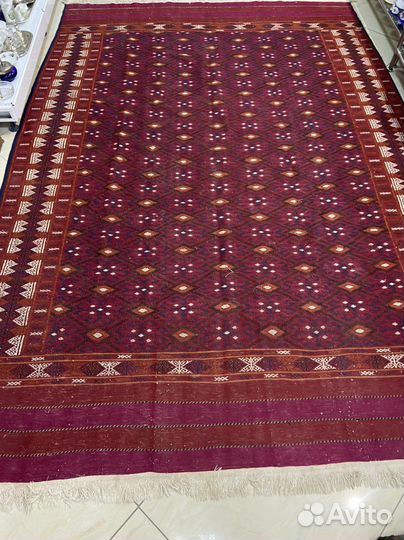 Туркменский ковёр. Винтаж, ручная работа