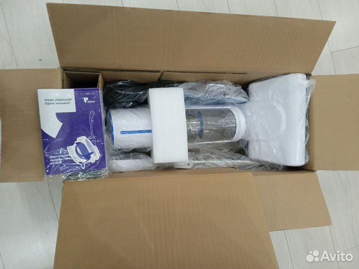 Паровой пылесос kitfort 2в1