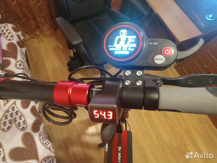 Электросамокат kugoo max speed 600 w 11 ah