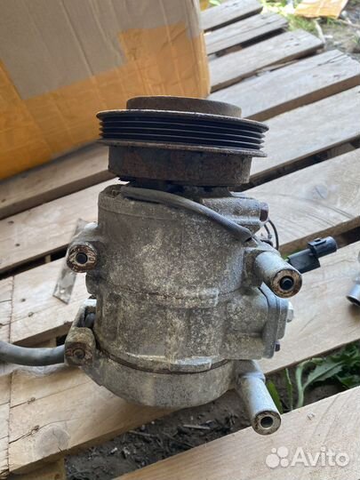 Компрессор кондиционера kia rio 2