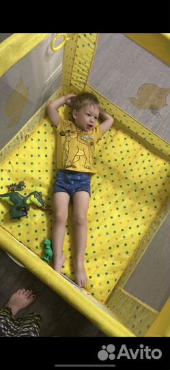 Манеж-кровать