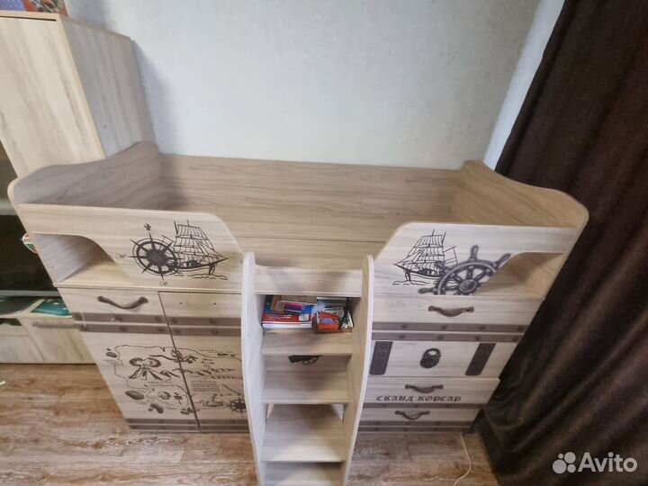 Кровать-Чердак Корсар 1