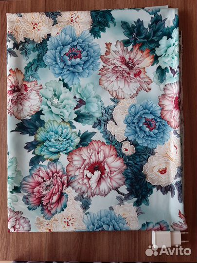 Шёлк плательный (стрейч) ненатуральный