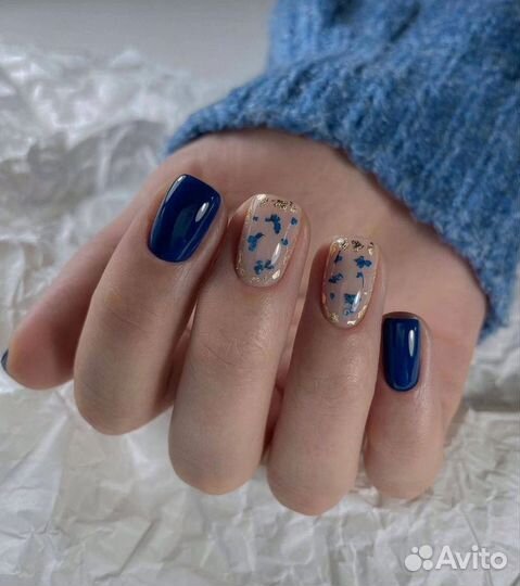 Маникюр с покрытием гель лак