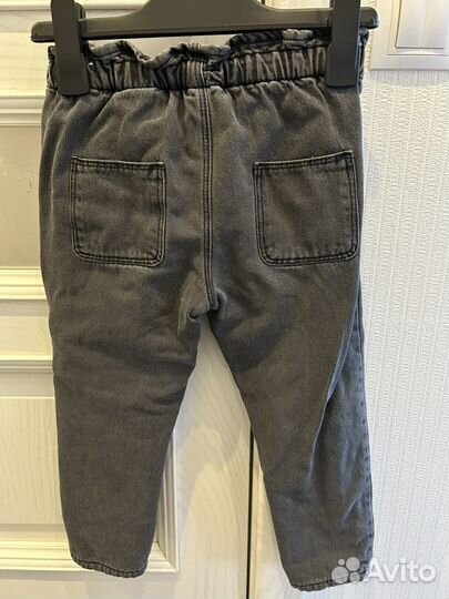 Джинсы утепленные zara 110