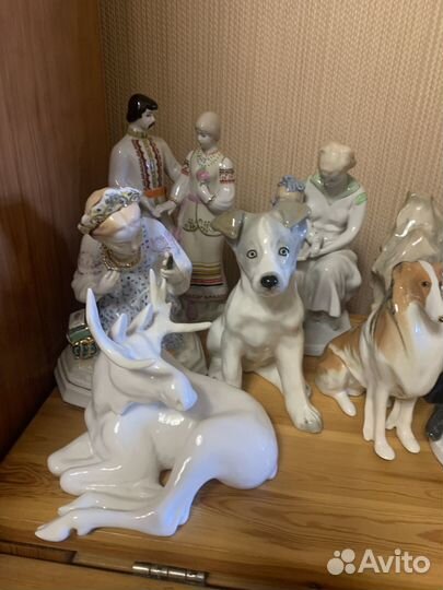 Фарфор. Статуэтка. лфз зкх Гжель