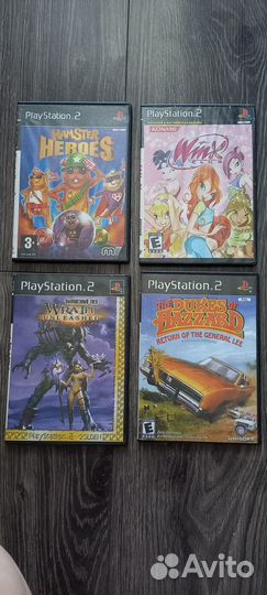 Диски с играми для Play Station 2