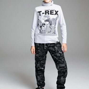 Новые брюки с флисом 146 на мальчика чёрный