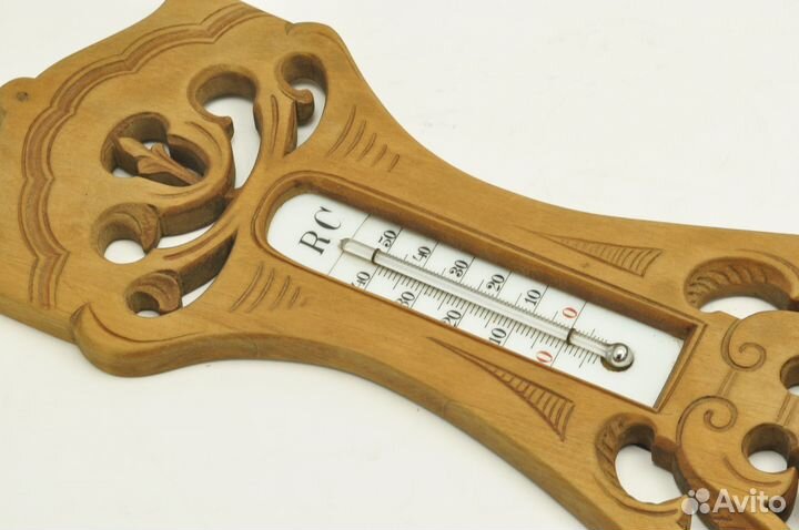 Старинные барометр + термометр Германия