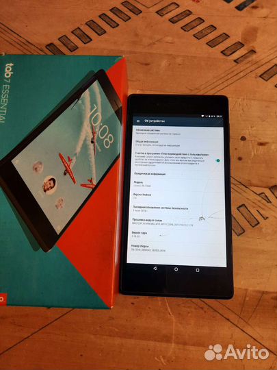 Планшет lenovo tab 7 Essential