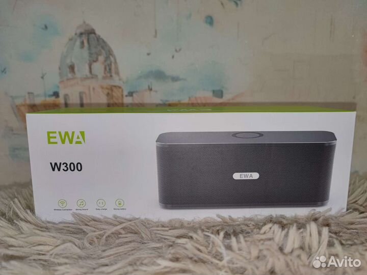 Колонка блютуз стерео EWA w300 новая
