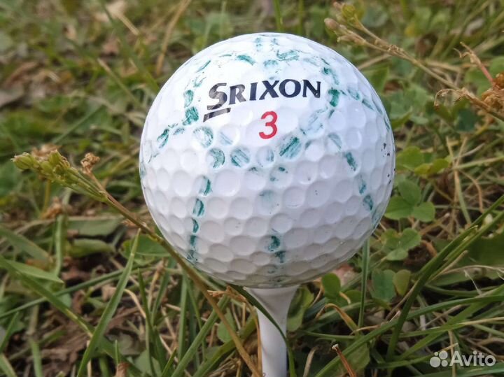 Мячик для гольфа с тишкой