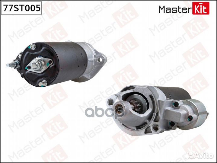 Стартер audi A4/A6, VW passat 98-05 1.8kw (1.8kw)