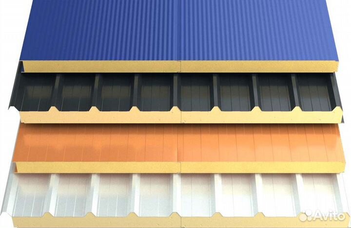 Сэндвич-панель стеновая