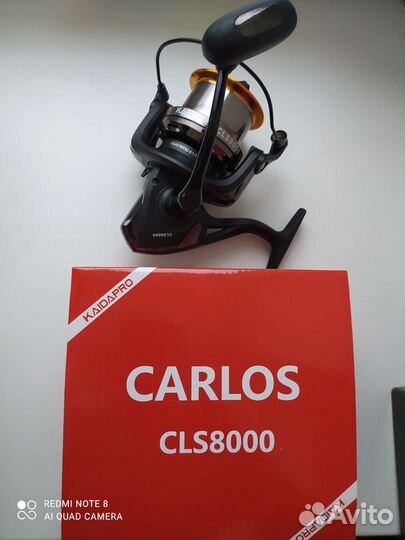 Карповая катушка Kaida Carlos 8000,10000