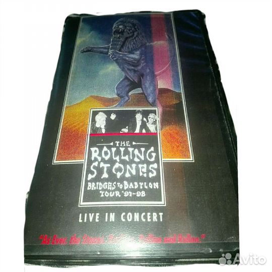 Видеокассета Rolling Stones Bridges to Babylon