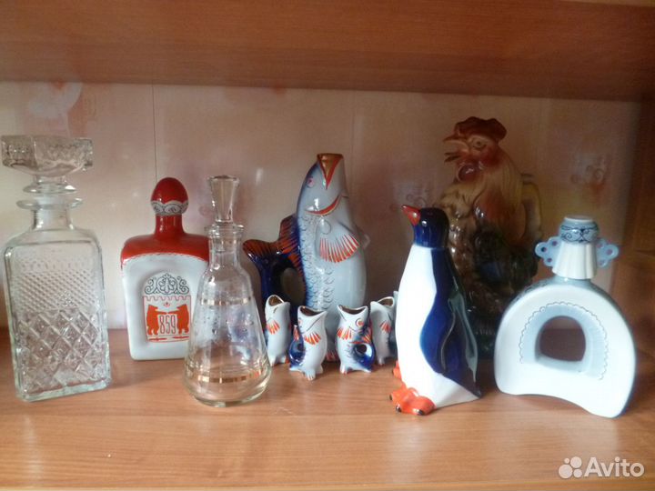 Штофы и графины СССР
