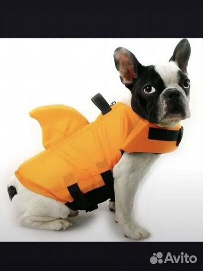 Жилет спасательный плавательный для собаки 