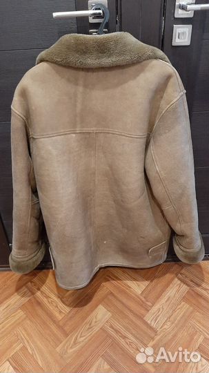 Дубленки натуральные мужские 50-52размер