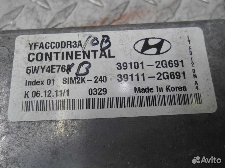Блок управления двигателем Hyundai Sonata