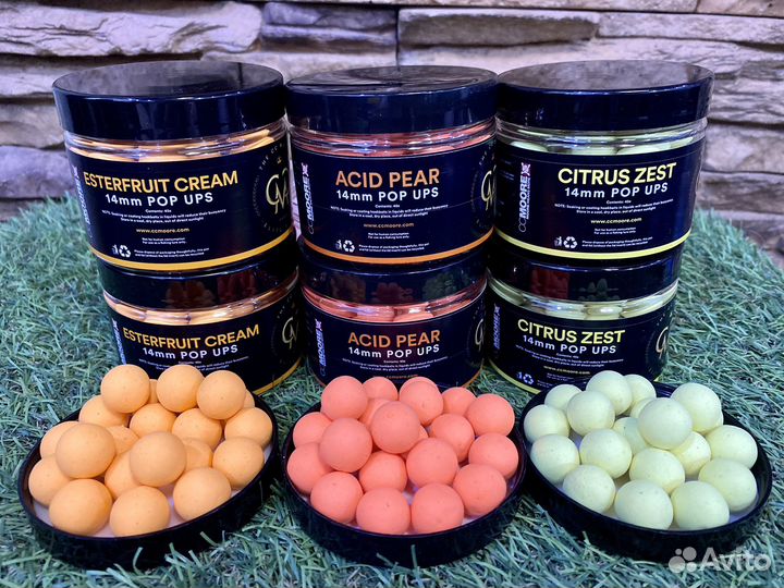 Бойлы CC Moore Pop ups фрукты в ассортименте