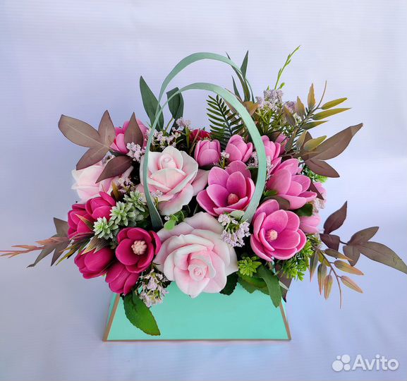 Мыльные букеты