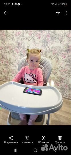 Стульчик для кормления Everflo