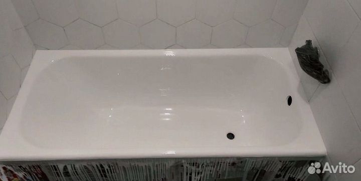 Реставрация ванн жидким акрилом.Без посредников