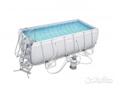 56671 Bestway Каркасный бассейн 488х244х122. 11532