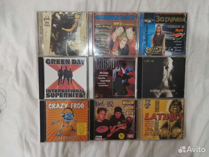 CD диски разные