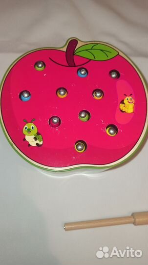 Развивающие деревянные игрушки пакетом