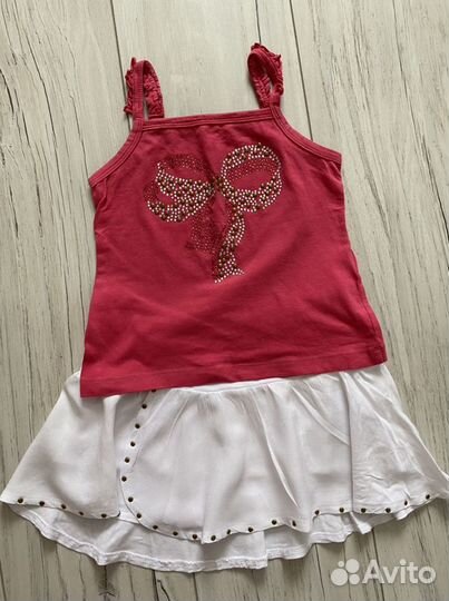 Вещи для девочки 98/104 (пакетом)