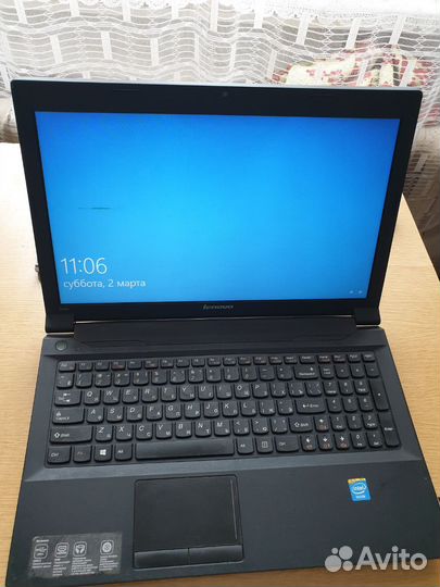 Ноутбук lenovo b590