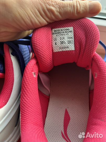 Кроссовки детские для бадминтона Li-ning