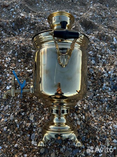 Тульский самовар на дровах