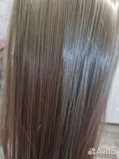 Хвост шиньон на ленте