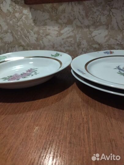 Салатники, тарелки, блюдца