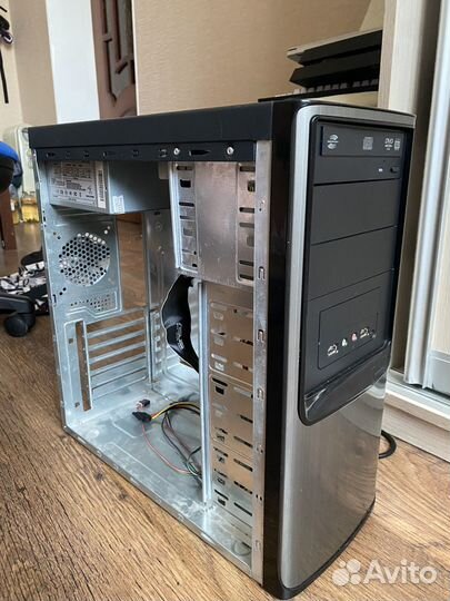 Корпус с блоком питания 500w
