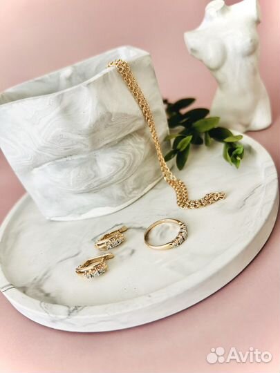 Кашпо из гипса / органайзер/ горшок