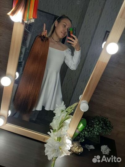 Афрохвост на резинке, накладной хвост