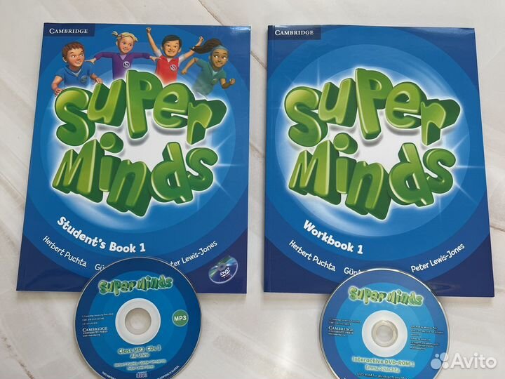 Super minds 1 новый комплект