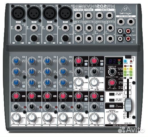 Микшерный пульт behringer 1202FX