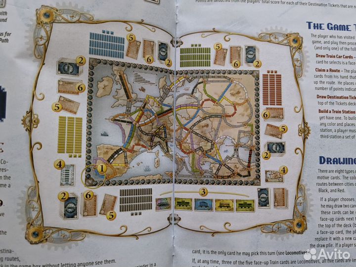 Ticket to ride Европа настольная игра