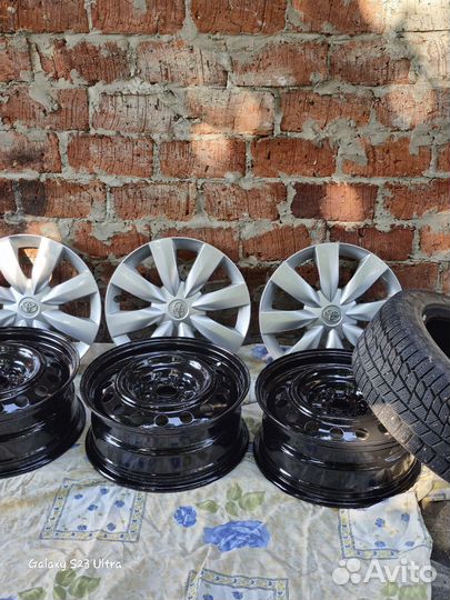 Диски, зимние шины, колпаки r16 5 100