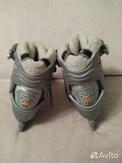 Коньки детские раздвижные 32 - 35