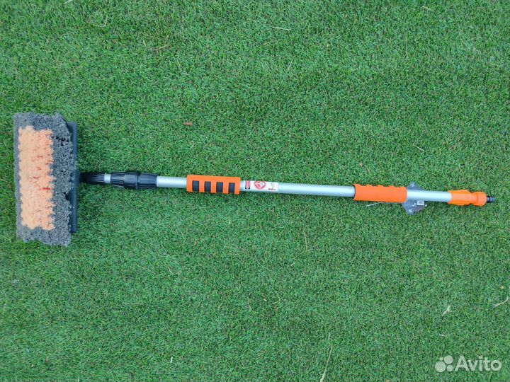 Щетка для мойки АВТОСТОП телескопическая 105-168см