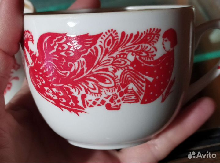 Чайная пара СССР дфз вербилки москва СССР